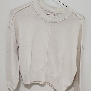 SO Women's Cream Sweater